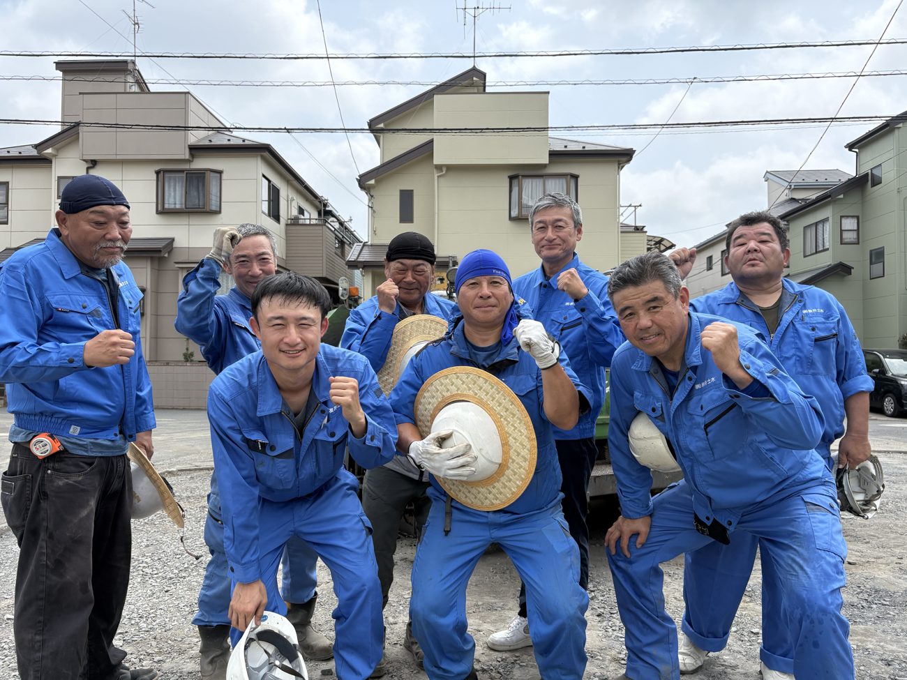 都市部の土木・建設現場